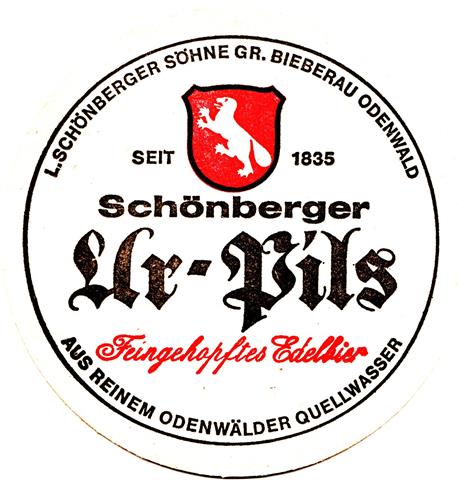 gro�-bieberau da-he sch�nberger rund 1b (215-ur pils-schwarzrot) 
